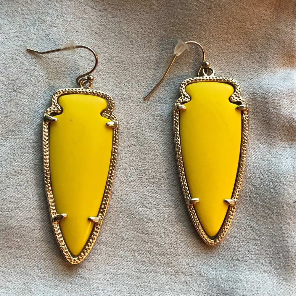 Kendra Scott Yellow Skylars